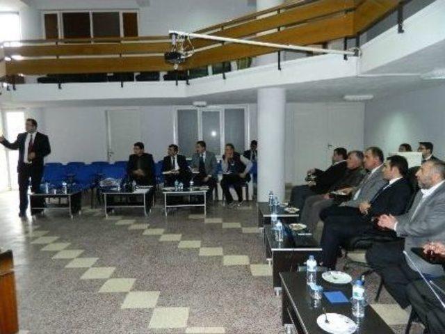 Doğanşehir Belediyesi&rsquo;nde Proje Sunumu Yapıldı 1