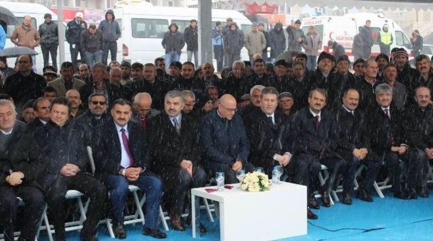 Develi&rsquo;de &rsquo;i&ccedil;me Suyu Ve Biyolojik Atık Su Arıtma Tesislerinin Temeli Atıldı