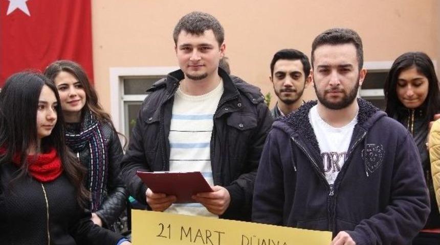 &Ouml;ğrenciler Down Sendromuna Dikkat &Ccedil;ekti