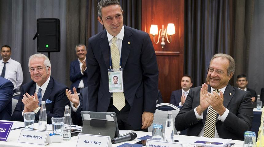 Fenerbah&ccedil;e Y&uuml;ksek Divan Kurulu'nda Ali Ko&ccedil;'un 50 milyon dolar hibe ettiği a&ccedil;ıklandı