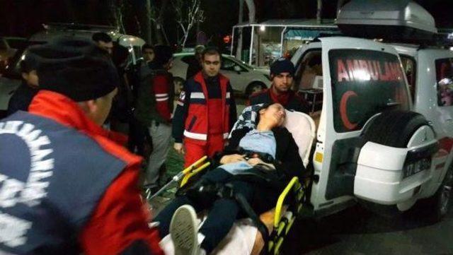 Liseli &Ouml;ğrencileri Taşıyan Otob&uuml;s Seyir Halindeyken Alev Aldı 3