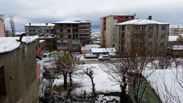 Kar Yağışı Kulp İl&ccedil;esini Beyaz &Ouml;rt&uuml;ye B&uuml;r&uuml;d&uuml; 1