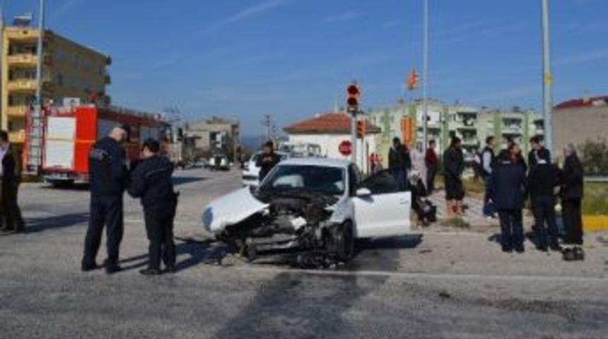 Kırkağa&ccedil;&rsquo;ta Kaza: Yedi Yaralı