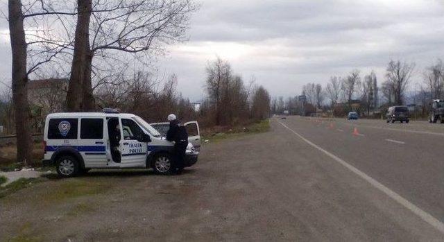 Çaycuma Emniyeti’nden Trafik Uygulaması