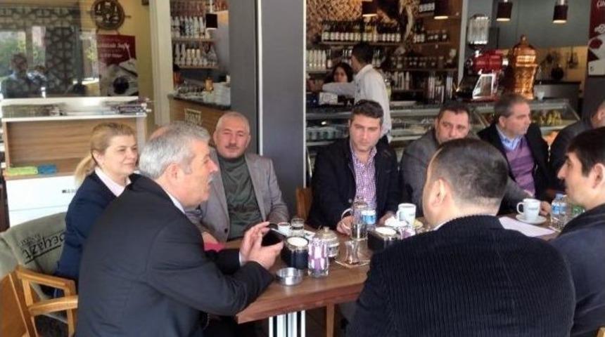 Ak Parti Hakkı Atila, Sivil Toplum &Ouml;rg&uuml;tleriyle Buluştu