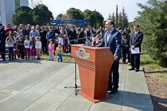 Hava Üssünde Şehitler İçin Fidan Dikildi