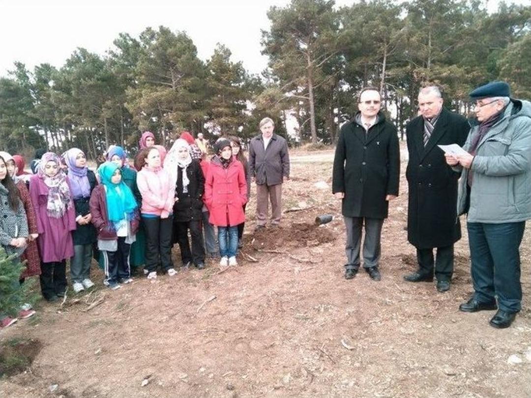 &Ouml;ğrencilerden 100. Yıl Anasına Hatıra Ormanı