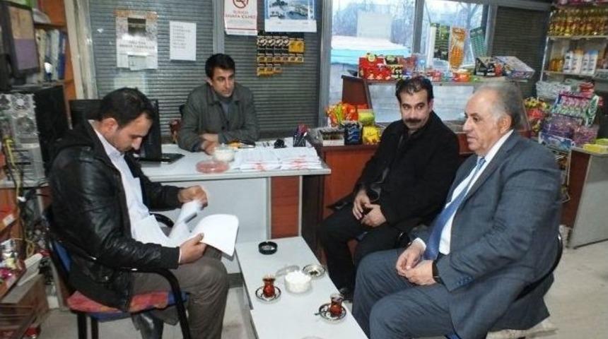 Kandaşoğlu&rsquo;ndan Edremit Muhtarlar Derneği&rsquo;ne Ziyaret