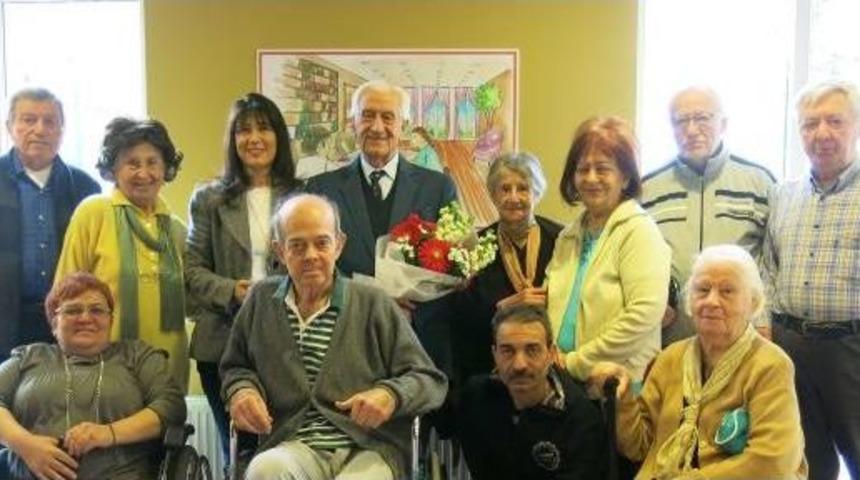 Toron Karacaoğlu, Turgay Şeren'le Huzurevinde Biraraya Geldi