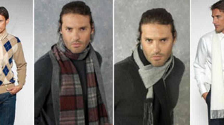 Erkek Modasında Şal R&uuml;zgarı