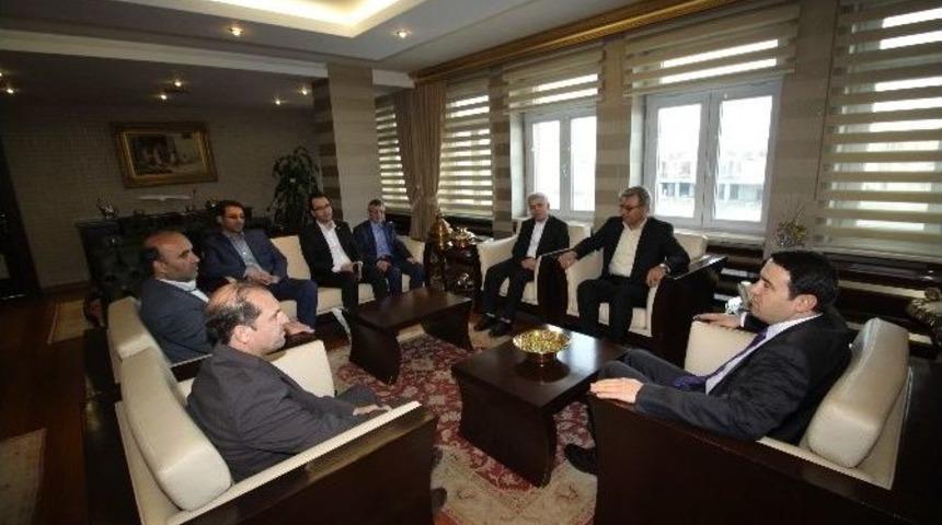 İran Heyetinden Vali Işın&rsquo;a Ziyaret