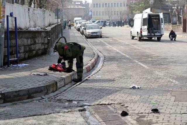 Muş’ta Şüpheli Çanta Alarmı