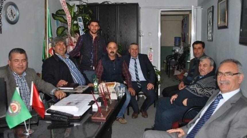 Başkan Kale&rsquo;den Kurumlara Ziyaret