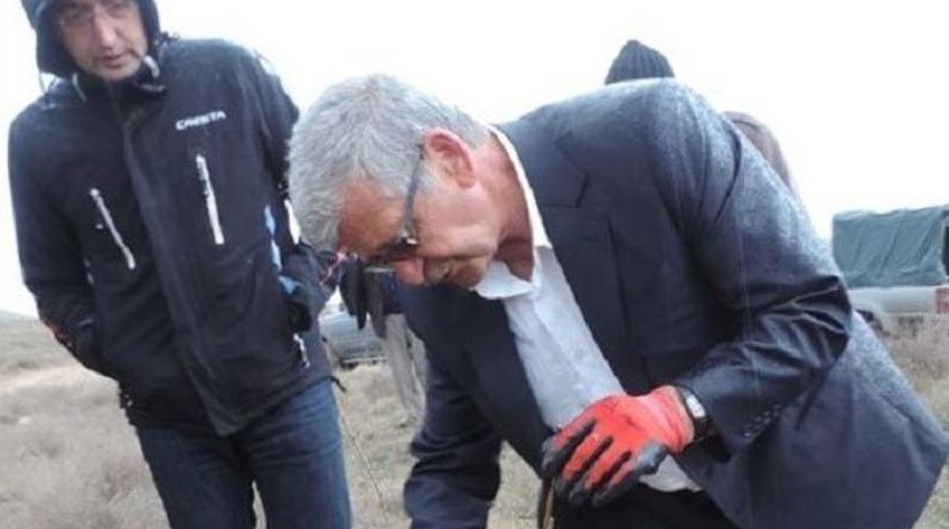 Elazığ&rsquo;da Aşılı Badem Fidanları Budama Eğitimi Verildi