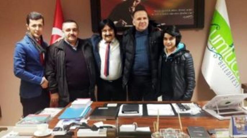 G&ouml;n&uuml;ltaş, Başkan İsmail Can&rsquo;ı Ziyaret Etti