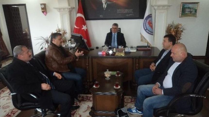 Kosova&rsquo;dan Kaymakam Pekmez&rsquo;e Ziyaret