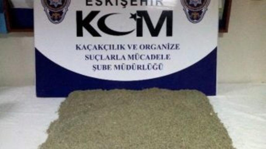 Eskişehir&rsquo;de 4 Kilo 529 Gram Bonzai Ele Ge&ccedil;irildi