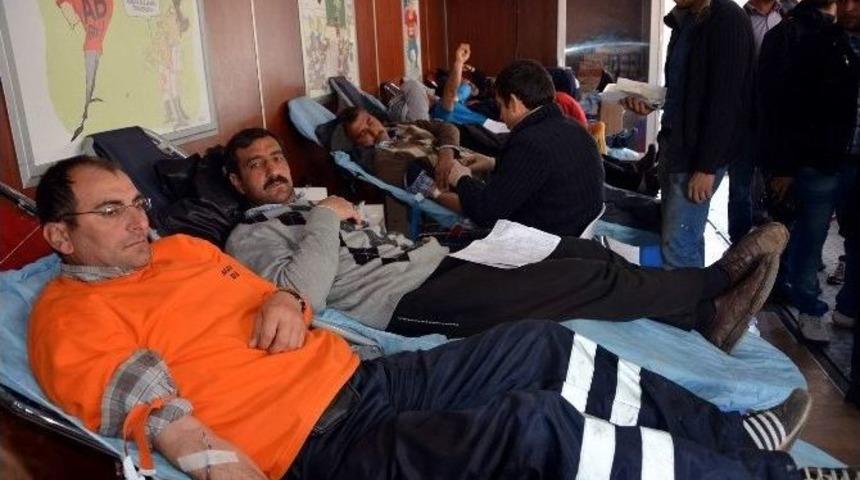 Siverek&rsquo;te Kan Bağışına Yoğun İlgi