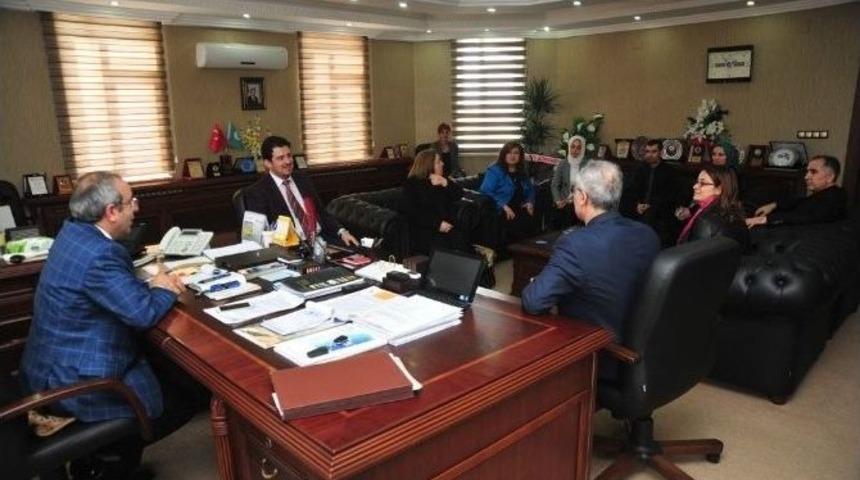 Kuzey Irak Y&uuml;ksek Eğitim Bakanlığı&rsquo;ndan Yy&uuml;&rsquo;ye Ziyaret