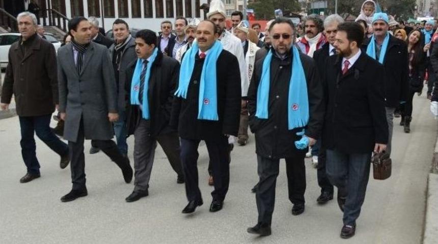 Y&ouml;k Başkan Vekili Kapıcıoğlu, &Ouml;mer Atalar İle G&ouml;r&uuml;şt&uuml;