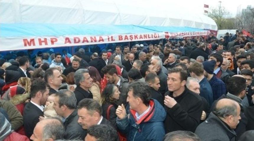 Kurultaya Adana&rsquo;dan Halka Tatlı Ve Şalgam