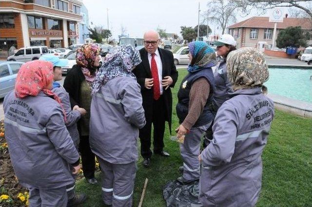 Süleymanpaşa Belediye Personeline Başkan Motivasyonu