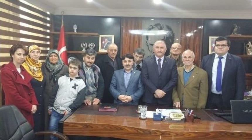 Sakatlar Derneği&rsquo;nden &Ccedil;ağlayan&rsquo;a Ziyaret