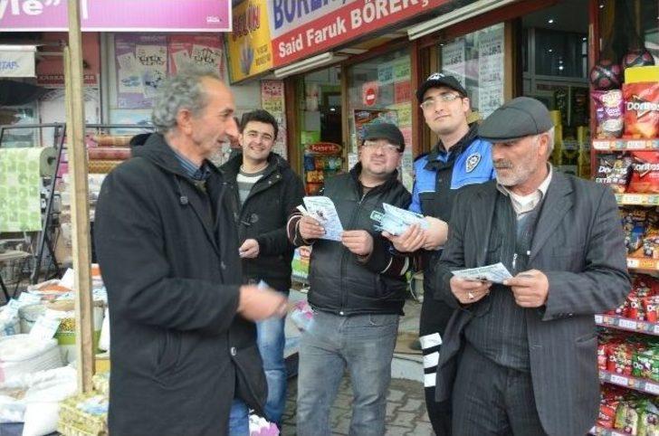 Kula Polisinden Broşürlü Kask Uyarısı G2