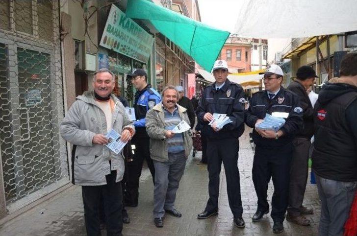 Kula Polisinden Broşürlü Kask Uyarısı G4