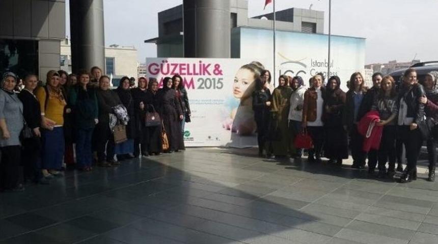 Ko-mek Kursiyerleri G&uuml;zellik Fuarı&rsquo;nda