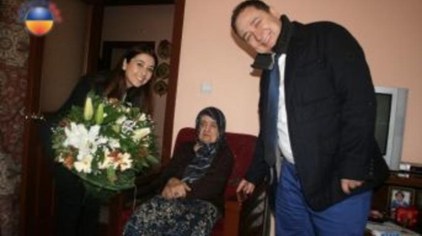 Kayserigaz Yaşlılar Haftasında En Yaşlı Abonelerini Ziyaret Etti