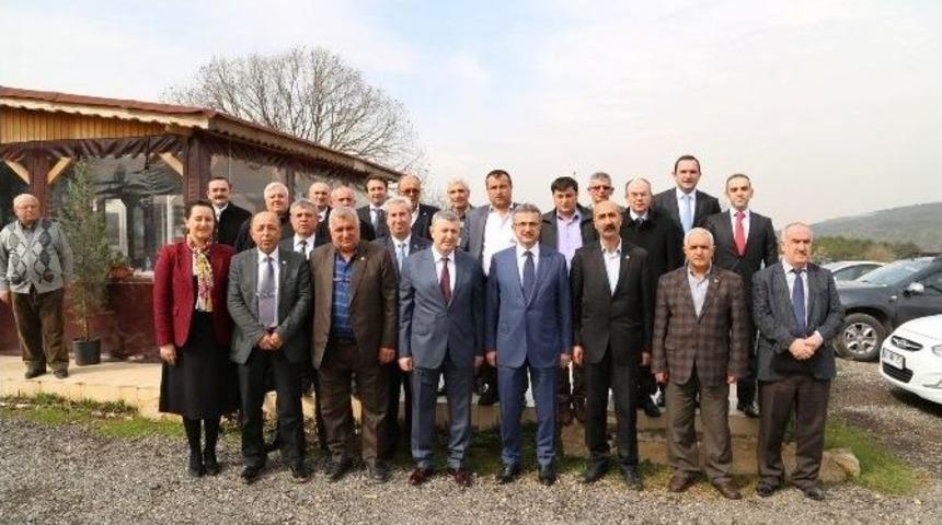 Başkan K&ouml;şker Muhtarlarla Buluştu