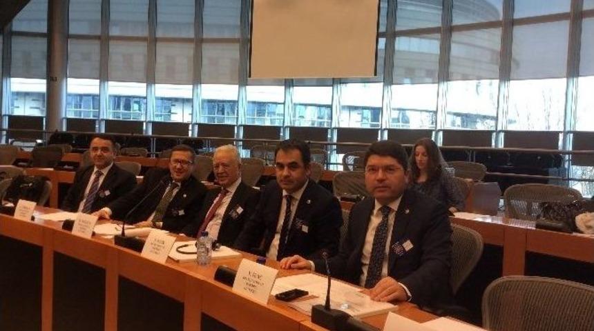 Milletvekili Ylmaz Tun&ccedil; Avrupa Parlamentosu&rsquo;nda