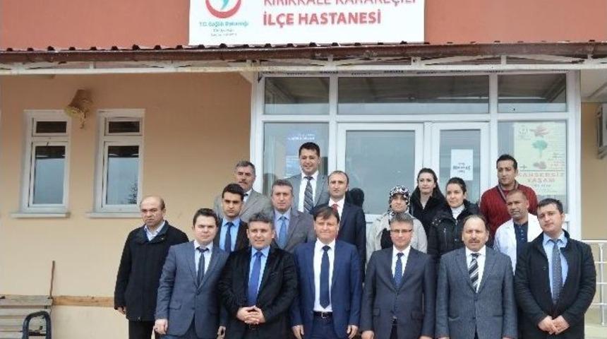 Kırıkkale&rsquo;de İl&ccedil;e Hastaneleri Denetleniyor