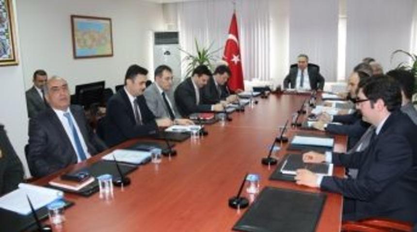 Vali Fidan Başkanlığında Se&ccedil;im G&uuml;venliği Toplantısı