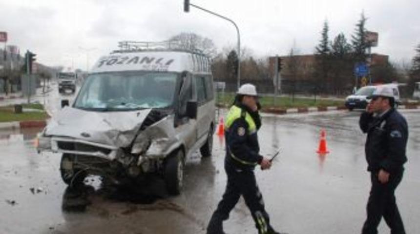 Tokat&rsquo;ta Trafik Kazası: 1 Yaralı