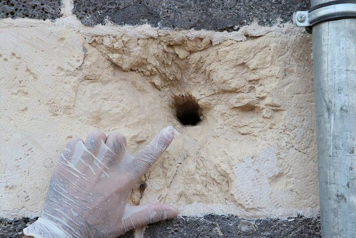 Dört Ayaklı Minare'deki kurşun izleri silinmeyecek  G5