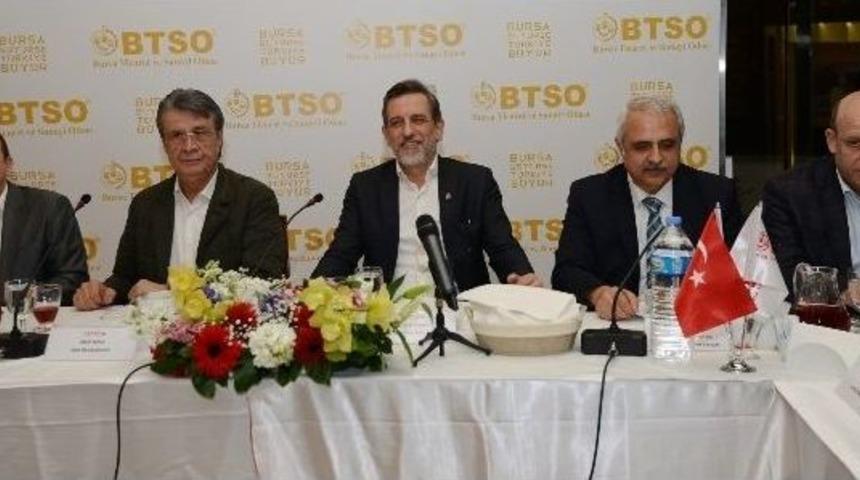 Bursa&rsquo;nın Ortak Aklı 9. Kez Btso Ev Sahipliğinde Buluştu