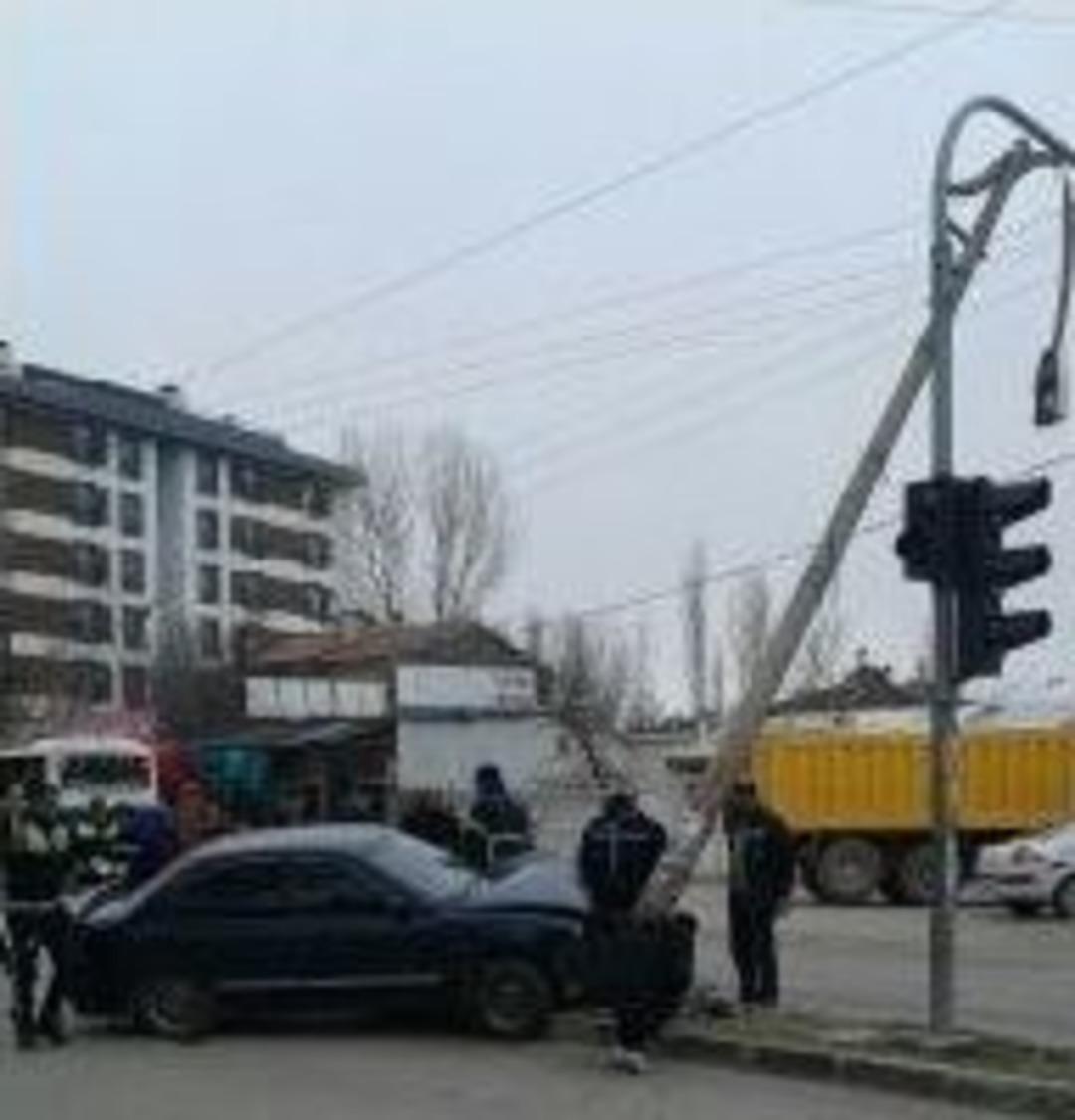Van&rsquo;da Trafik Kazası, 1 Yaralı
