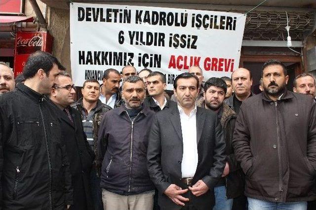 Elazığ’da Sulama İşçileri Açlık Grevi Başlattı