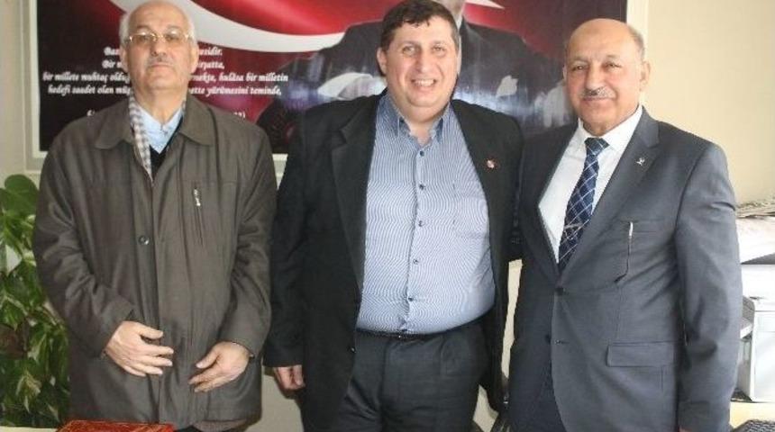 İbrahim Cansız&rsquo;dan Kozlu Gazeteciler Cemiyeti&rsquo;ne Ziyaret