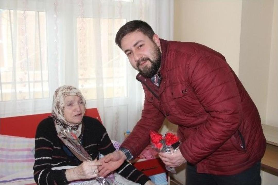 Alaplı &Uuml;lk&uuml; Ocaklarından Engelli Bakım Merkezindeki Yaşlılara Ziyaret