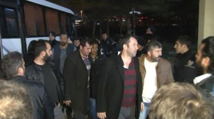 Kpss Soruşturmasında G&ouml;zaltına Alınan Zanlılar Sağlık Kontrol&uuml;nden Ge&ccedil;irildi