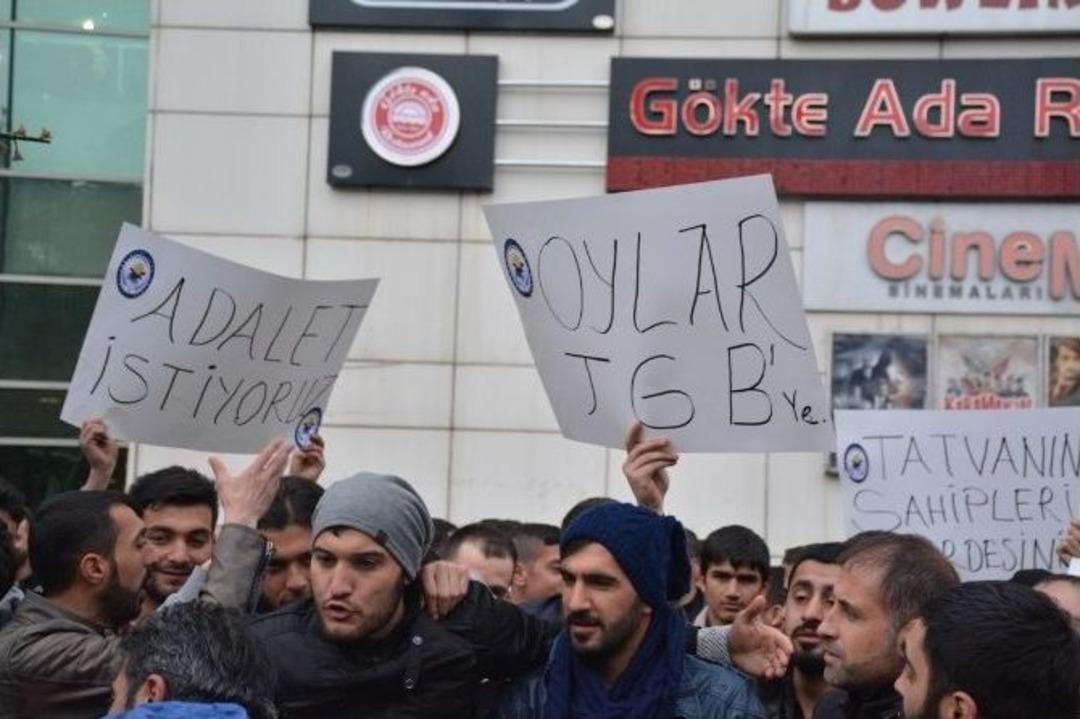 Tff&rsquo;nin Kararına Tatvan&rsquo;dan Tabutlu Eylem