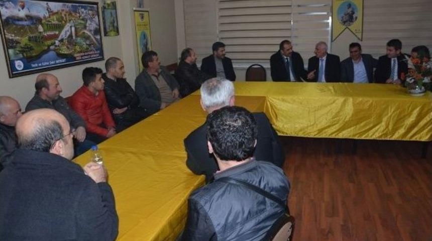 Balta&rsquo;dan G&uuml;m&uuml;şhaneliler Ve Bayburtlular Derneklerine Ziyaret