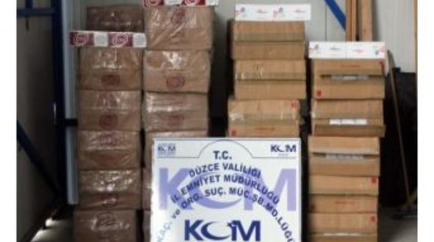 D&uuml;zce Polisinden Sigara Ka&ccedil;ak&ccedil;ılarına Ge&ccedil;it Yok