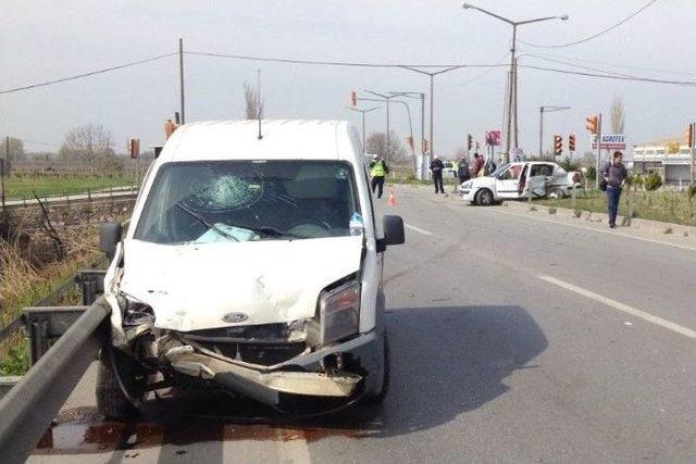 Manisa’da Trafik Kazası: 1 Ölü, 5 Yaralı