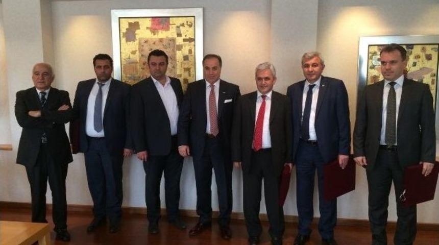 Malkara Osb Y&ouml;netim Kurulu Gebze&rsquo;de Ziyaretlerde Bulundu