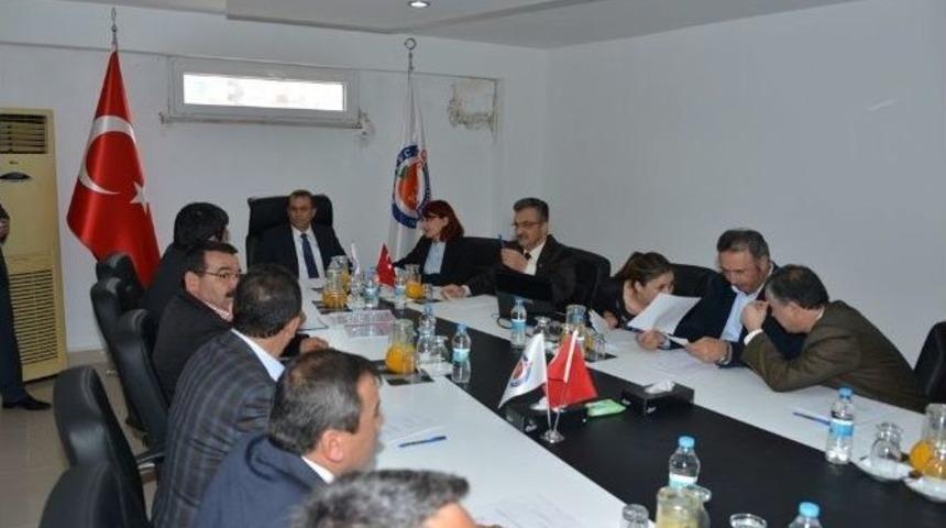 Kumluca Organize Sanayi B&ouml;lgesi M&uuml;teşebbis Heyeti Toplantısı Yapıldı
