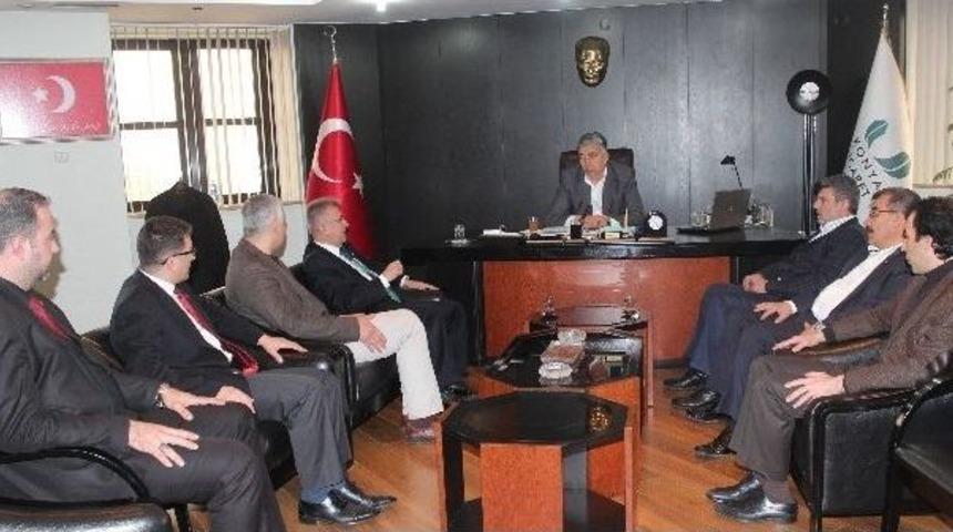 M&uuml;siad Konya&rsquo;dan &Ccedil;evik&rsquo;e Ziyaret